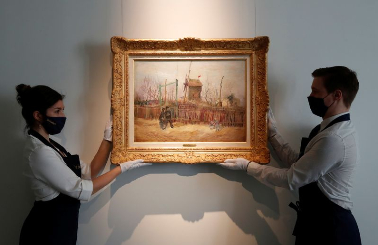 UN RARE TABLEAU DE VAN GOGH PRÉSENTÉ AU PUBLIC POUR LA PREMIÈRE FOIS