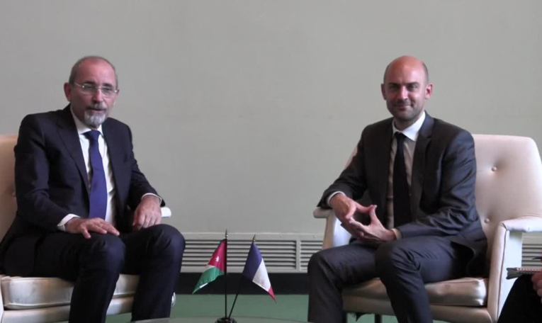 ONU : Le ministre français des Affaires étrangères rencontre son homologue jordanien