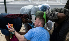 Adam Trionfo à Baltimore, Maryland, le 10 juin 2025 ( AFP / ANDREW CABALLERO-REYNOLDS )