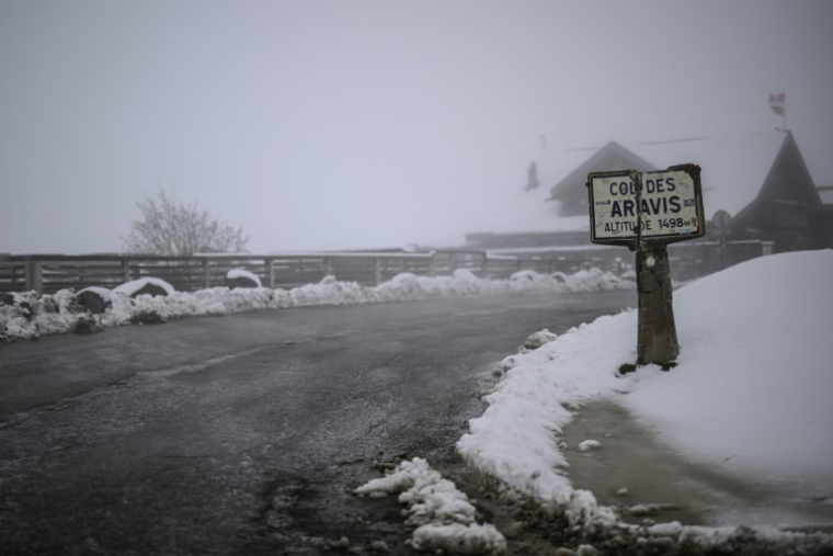 Photo d'archives de La Clusaz en Haute-Savoie, le 17 avril 2025 ( AFP / OLIVIER CHASSIGNOLE )
