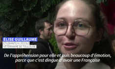 À Toulouse, des centaines de visiteurs suivent le décollage de Sophie Adenot