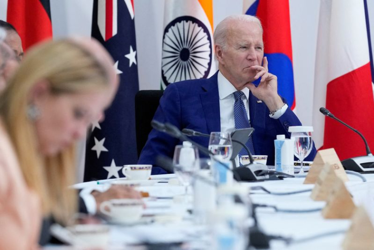 Le président Joe Biden à Hiroshima, au Japon