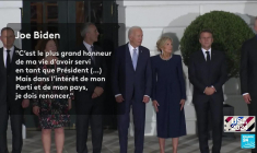 États-Unis : Joe Biden annonce retirer sa candidature à la présidentielle