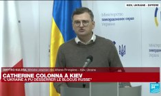 REPLAY - La ministre française des Affaires étrangères à Kiev pour une visite de soutien à l'Ukraine