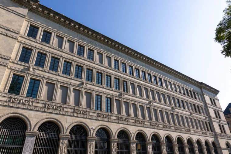 Vue du siège de la Banque nationale suisse (BNS)