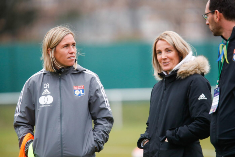 Sonia Bompastor et Camille Abily officialisent leur relation