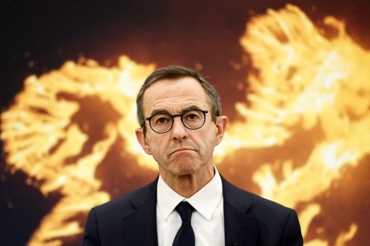 Le ministre français de l'Intérieur Bruno Retailleau