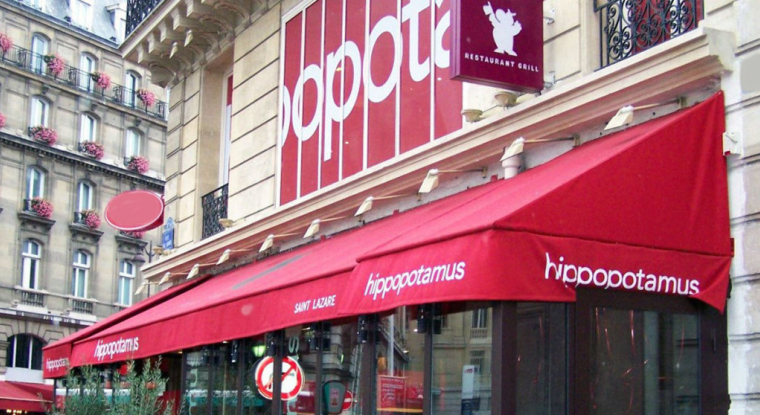 Le groupe de restauration Flo (Hippopotamus...) a reçu une offre de reprise du groupe d'hôtellerie Bertrand. (© J.P Muller / AFP)