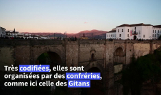 Espagne: premières processions de la Semaine Sainte