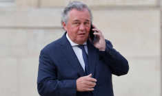 Olivier Ginon, PDG de GL Events ( AFP / LUDOVIC MARIN )