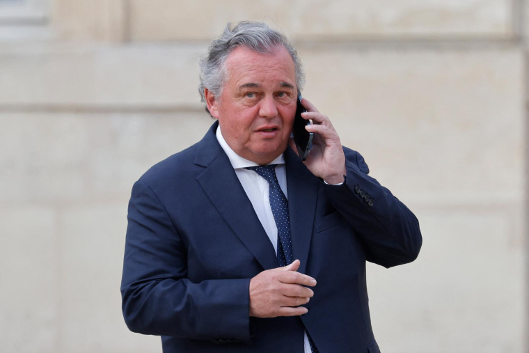 Olivier Ginon, PDG de GL Events ( AFP / LUDOVIC MARIN )