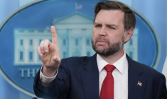 JD Vance à Wahsington, aux États-Unis, le 18 juin 2026. ( AFP / KEN CEDENO )