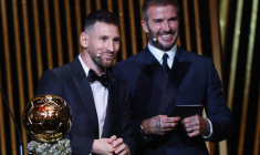 Quand la maman de David Beckham rencontre Lionel Messi pour la première fois