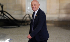 Olivier Poidre d'Arvor à Paris, le 16 janvier 2025. ( AFP / DIMITAR DILKOFF )