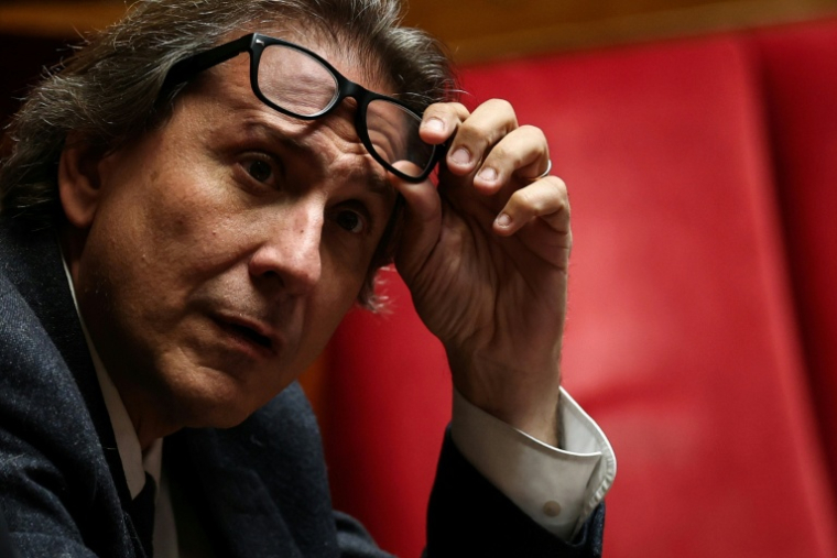 Le député PS Jérôme Guedj à l'Assemblée nationale le 29 avril 2026 à Paris ( AFP / Anne-Christine POUJOULAT )