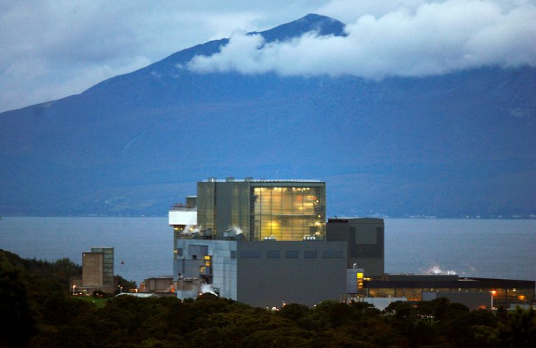 FERMETURE DE LA CENTRALE NUCLÉAIRE EDF DE HUNTERSTON B EN ECOSSE APRÈS 46 ANS