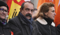 Philippe Martinez, le 31 janvier 2023, à Paris ( AFP / JULIEN DE ROSA )