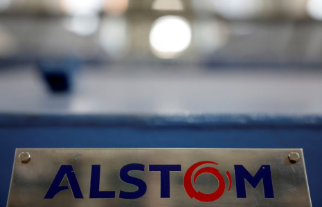 Le logo d'Alstom