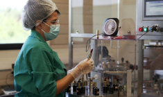 Usine de fabrication de la marque française Le Rouge Français à Pacy-sur-Eure