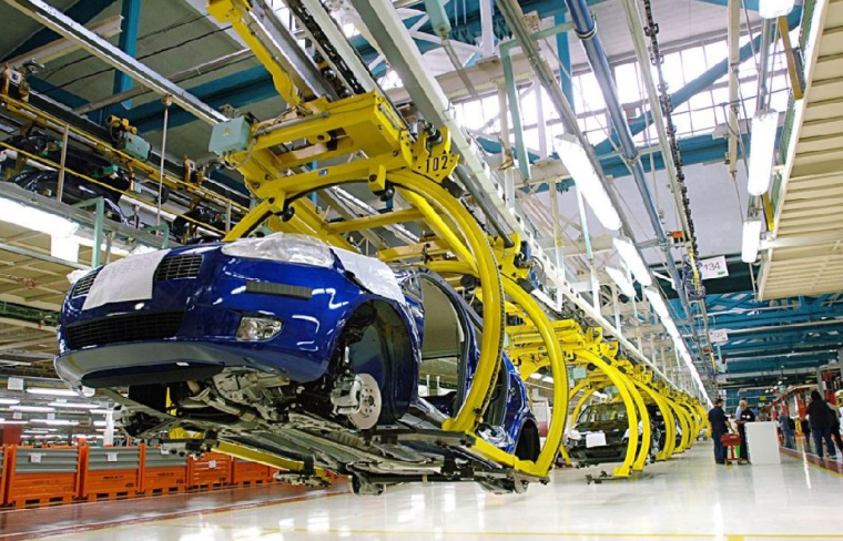 L'usine Fiat de Mirafiori tourne à 50% de ses capacités. (crédit : FCA)