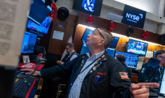 Des traders à New York, aux États-Unis, le 3 septembre 2025. ( GETTY IMAGES NORTH AMERICA / SPENCER PLATT )