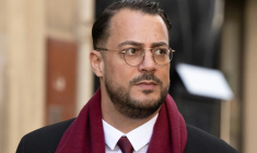 Le député LFI Sébastien Delogu à Marseille, le 7 janvier 2025 ( AFP / MIGUEL MEDINA )