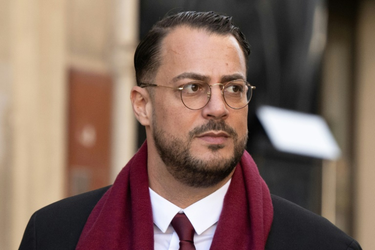Le député LFI Sébastien Delogu à Marseille, le 7 janvier 2025 ( AFP / MIGUEL MEDINA )