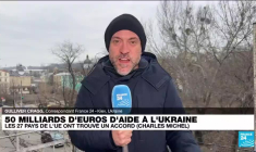 Kiev salue l'accord trouvé par l'Union européenne qui promet 50 milliards d'euros d'aide à l'Ukraine
