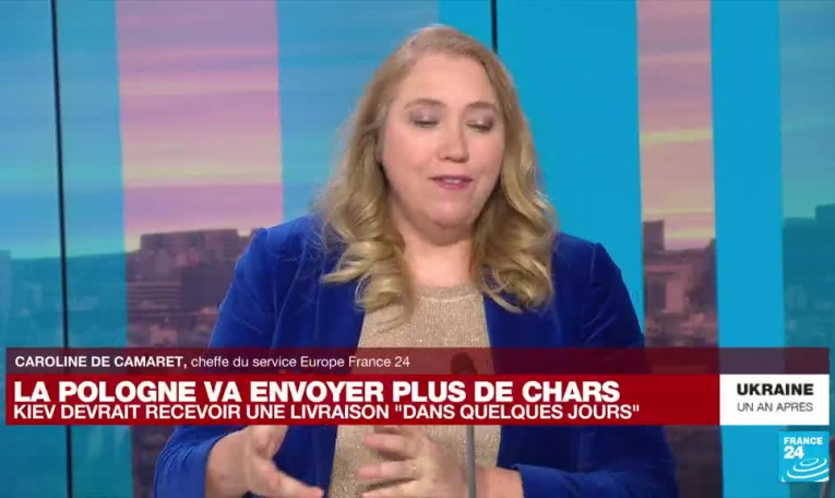 Ukraine, un an après : la Pologne va envoyer plus de chars en Ukraine "dans quelque jours"