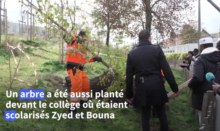 Une cérémonie à Clichy-sous-Bois pour Zyed et Bouna, 20 ans après leur mort