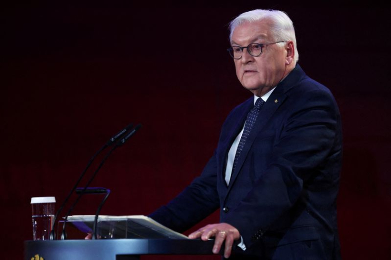 Le président allemand Steinmeier prononce un discours à Berlin