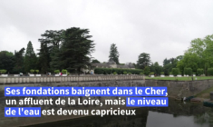 Menacés par le dérèglement climatique, les châteaux de la Loire "naviguent à vue"