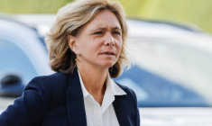 Valérie Pécresse, le 3 octobre 2023, à Paris ( AFP / LUDOVIC MARIN )