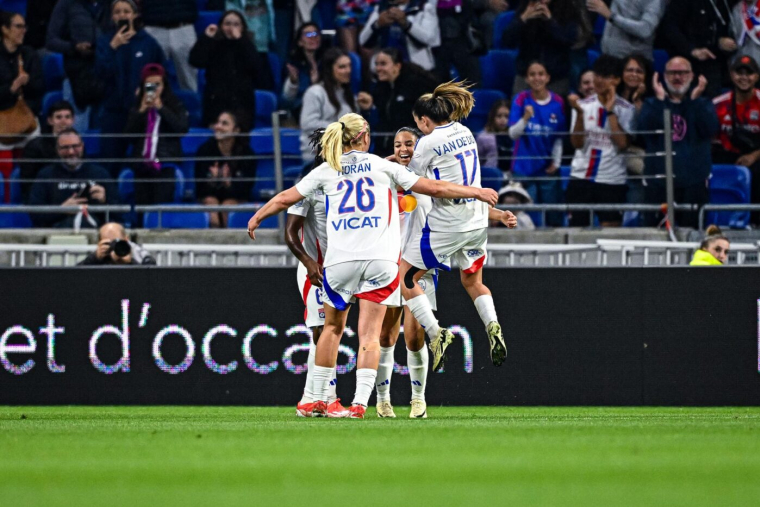 Les Lyonnaises sont rerechampionnes de France !