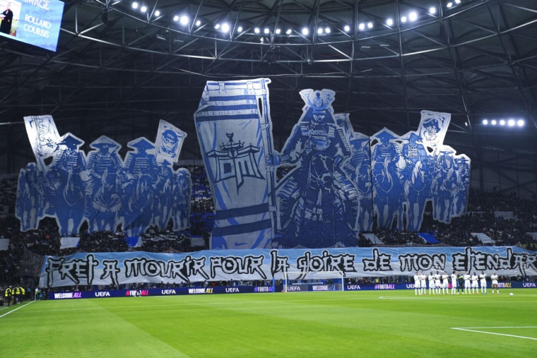 IAM et les Beatles : le magnifique tifo des supporters de l’OM