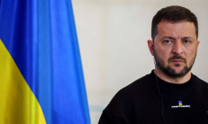 Le président ukrainien Volodymyr Zelenskiy