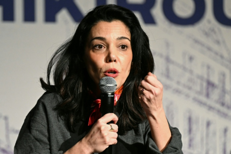 La candidate LFI à la mairie de Paris Sophia Chikirou, le 17 mars 2026, à Paris ( AFP / Bertrand GUAY )
