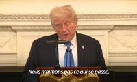 Trump se félicite de "progrès" après son appel avec Poutine