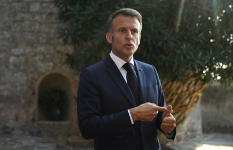 Visioconférence entre Emmanuel Macron et la coalition des volontaires