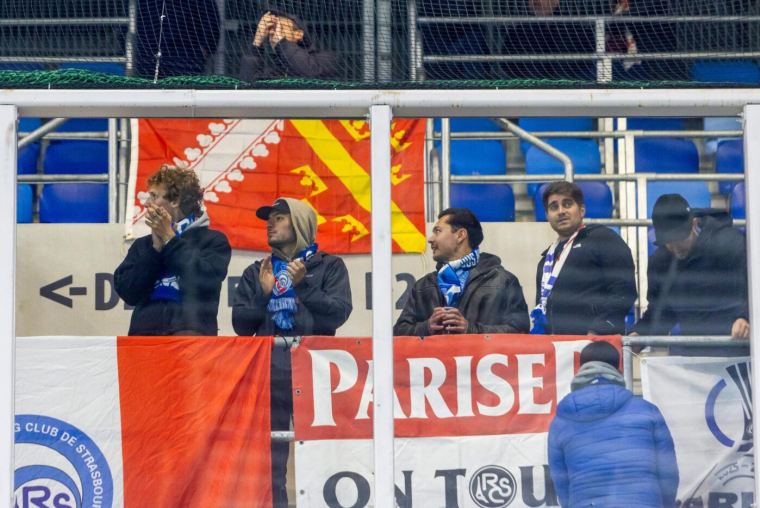 Les supporters de Strasbourg stoppent leur grève totale à Bratislava