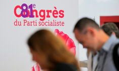 Le 81e congrès du Parti socialiste s'est ouvert vendredi 13 juin 2025 à Nancy ( AFP / Jean-Christophe VERHAEGEN )