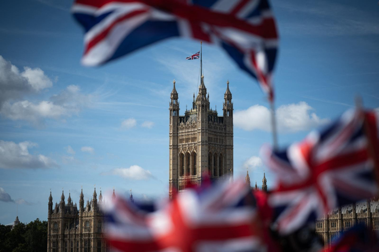 Le palais de Westminster, à Londres. ( AFP / LOIC VENANCE )