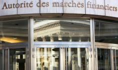 Photo d'illustration du siège de l'Autorité des marchés financiers (AMF), à Paris, chargée d'enquêter sur les manquements d'initiés ( AFP / Loic VENANCE )