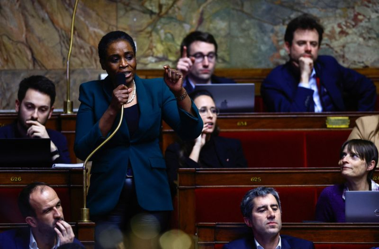 La députée de la France Insoumise Rachel Keke