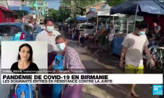 Covid-19 en Birmanie : les soignants entrés en résistance contre la junte