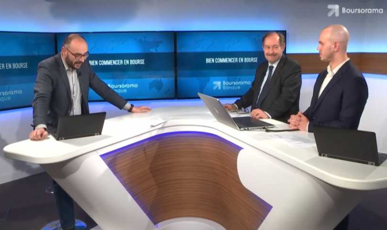Web Conférence Boursorama Banque : bien débuter en Bourse