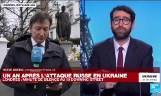 Ukraine, un an après : Londres appelle le G7 à accélérer son aide militaire à Kiev