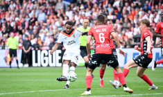 Lorient s'en sort difficilement à Guingamp