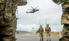 Exercice militaire de l’OTAN Arctic Shield 2026 à Narsarsuaq, au Groenland, le 9 septembre 2026 ( Ritzau Scanpix / Mads Claus Rasmussen )