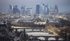 Vue générale du quartier d'affaires de La Défense (arrière)